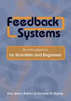 Feedback systems : an introduction for scientists and engineers /