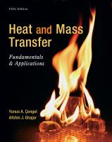 Heat and mass transfer : fundamentals & applications /