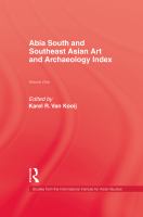 ABIA South and Southeast Asian art and archeology index /