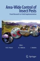 Area-wide control of insect pests : from research to field implementation /
