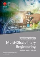 Australian journal of multi-disciplinary engineering.