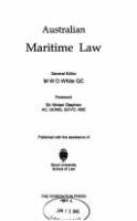 Australian maritime law /