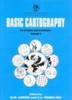 Basic cartography for students and technicians /