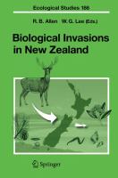 Biological invasions in New Zealand /