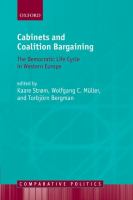 Cabinets and coalition bargaining : the democratic life cycle in Western Europe /