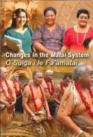 Changes in the matai system = O suiga i le fa'amatai /