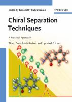 Chiral separation techniques : a practical approach /