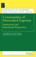 Communities of networked expertise : professional and educational perspectives /