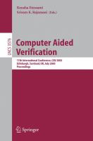 Computer aided verification 17th international conference, CAV 2005, Edinburgh, Scotland, UK, July 6-10, 2005 : proceedings /