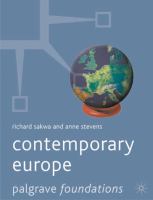 Contemporary Europe /