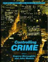 Controlling crime /