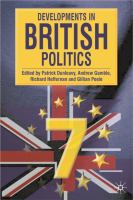Developments in British politics 7 /