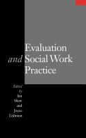 Evaluation and social work practice /