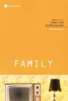 Family law in New Zealand /