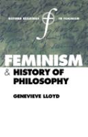 Feminism and history of philosophy /