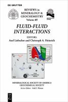 Fluid-fluid interactions /