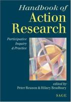 Handbook of action research : participative inquiry and practice /