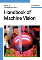 Handbook of machine vision /