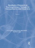 Handbook of research on teaching literacy through the communicative and visual arts.