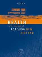 Health in the context of Aotearoa New Zealand /