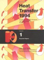 Heat transfer 1994 : proceedings of the Tenth International Heat Transfer Conference, Brighton, UK /