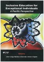 Inclusive education for exceptional individuals : a Pacific perspective /