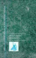 International Conference on Multi-Body Dynamics : 10-11 December 1998, IMechE HQ, London, UK /