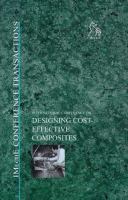 International conference, Designing cost-effective composites : 15-16 September 1998, IMechE Headquarters, London, UK /