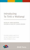 Introducing Te Tiriti o Waitangi /