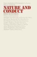 Nature and conduct /
