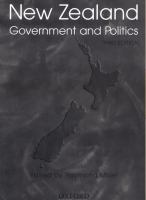 New Zealand government and politics /
