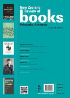 New Zealand review of books : pukapuka Aotearoa : a quarterly.