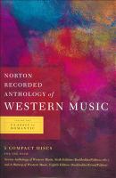Norton recorded anthology of western music.
