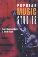 Popular music studies /