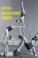 Positive organizational behavior /