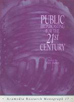Public broadcasting for the 21st Century /