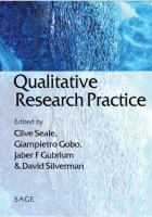 Qualitative research practice /