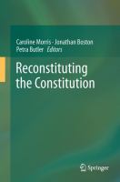 Reconstituting the constitution /