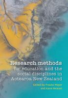 Research methods for education and the social disciplines in Aotearoa New Zealand /