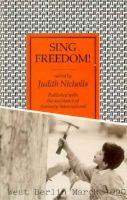 Sing freedom : an anthology of poems /