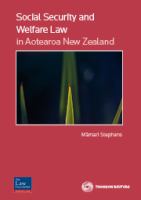 Social security and welfare law in Aotearoa New Zealand /