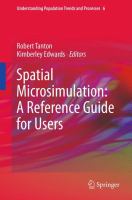 Spatial microsimulation: a reference guide for users /