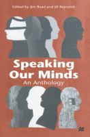 Speaking our minds : an anthology of personal experiences of mental distress and its consequences /