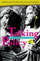 Talking policy : how social policy is made /