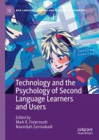 Technology and the psychology of second language learners and users /