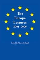 The Europa lectures 2001-2006 /