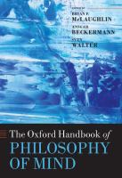 The Oxford handbook of philosophy of mind /