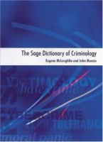 The Sage dictionary of criminology /