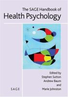 The Sage handbook of health psychology /