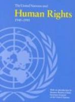 The United Nations and human rights, 1945-1995 /